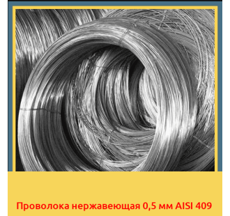 Проволока нержавеющая 0,5 мм AISI 409 в Усть-Каменогорске