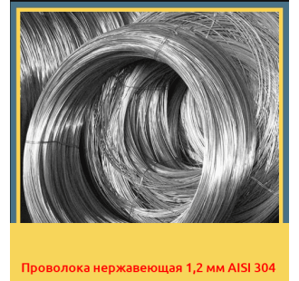 Проволока нержавеющая 1,2 мм AISI 304 в Усть-Каменогорске
