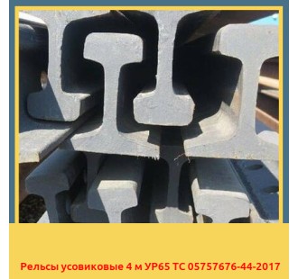Рельсы усовиковые 4 м УР65 ТС 05757676-44-2017 в Усть-Каменогорске