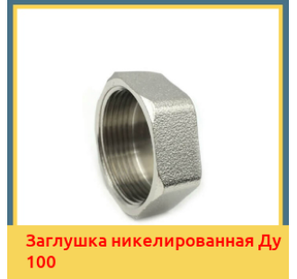 Заглушка никелированная Ду 100 в Усть-Каменогорске